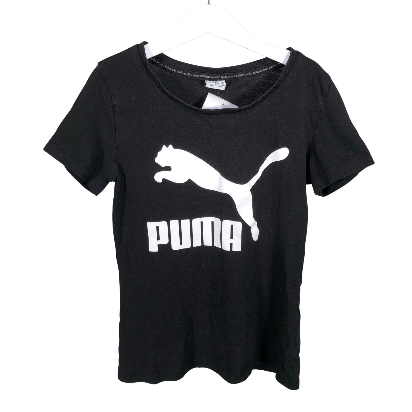 Unisex Puma - T-shirt, size 146 - 152 - Black (1)