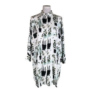 Unisex Riva Clothing - Schiffon dress, size 40 - White (1)