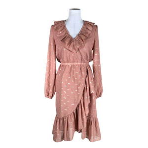 Unisex Y.A.S - Party dress, size 36 - Light pink (1)