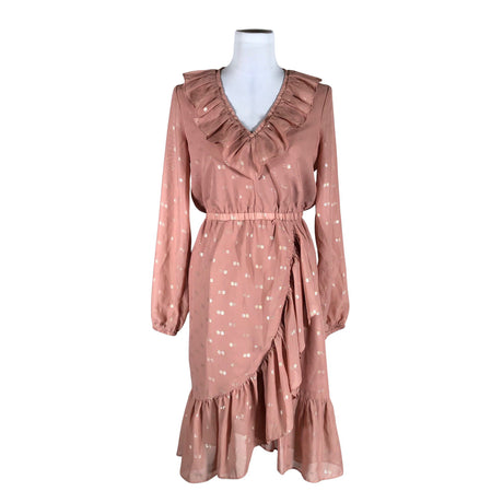 Unisex Y.A.S - Party dress, size 36 - Light pink ()
