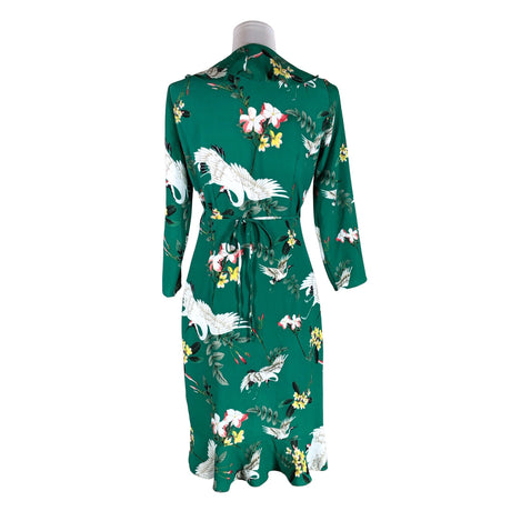 Unisex Y.A.S - Schiffon dress, size 36 - Green (2)