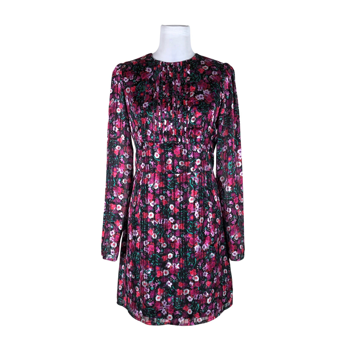 Unisex Guess - Schiffon dress, size 38 - Black (1)