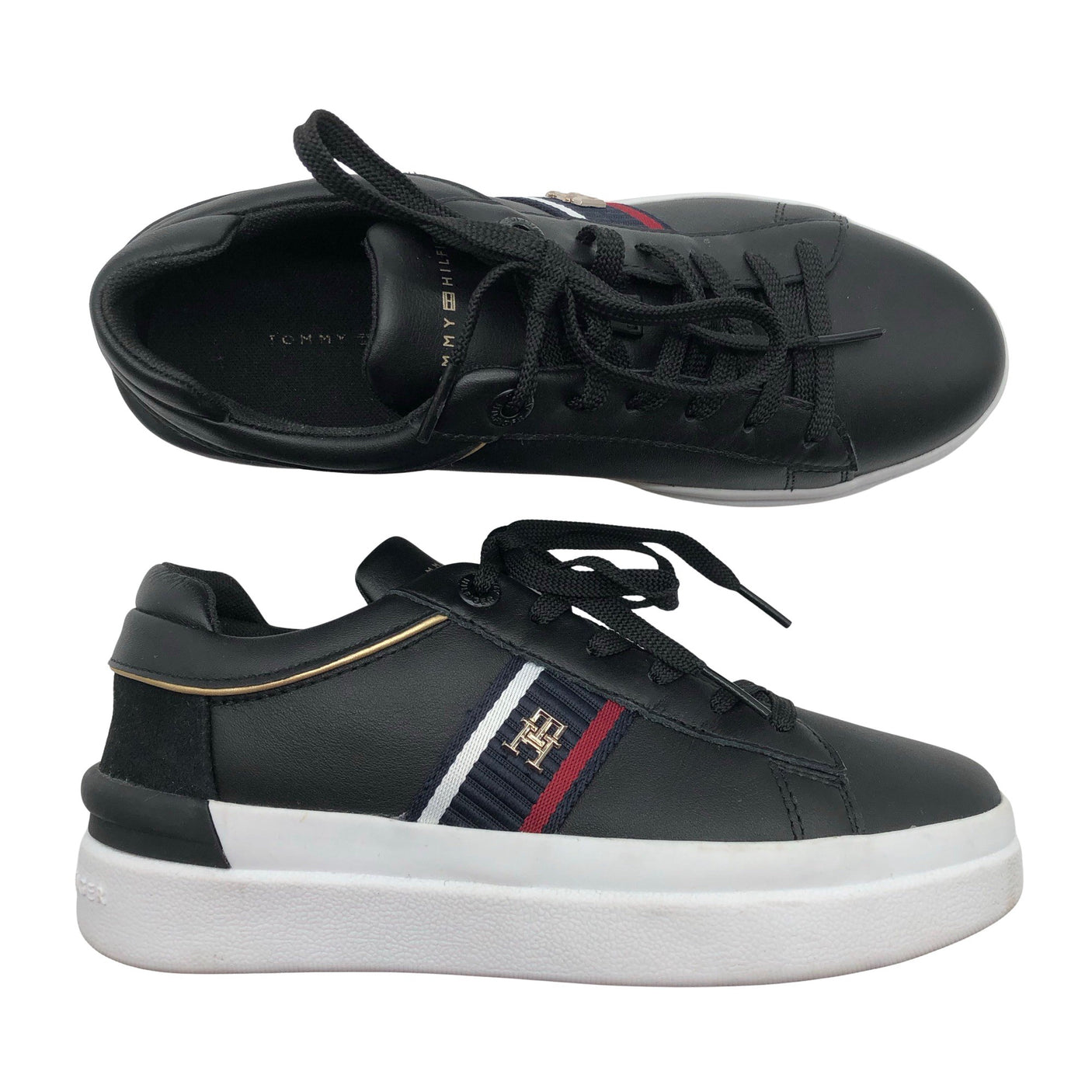 Unisex Tommy Hilfiger - Casual sneakers, size 37 - Black (1)