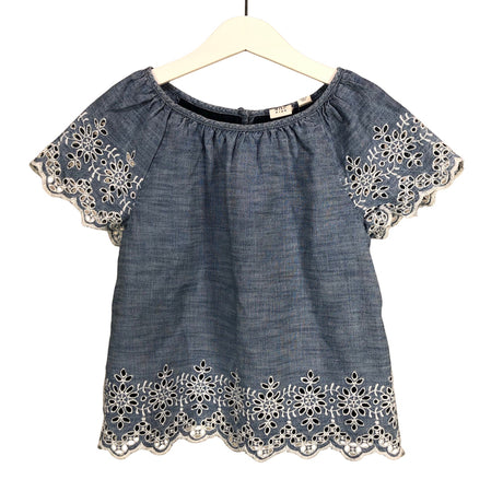 Unisex Gap - Short-sleeved blouse, size 128 - 134 - Blue ()