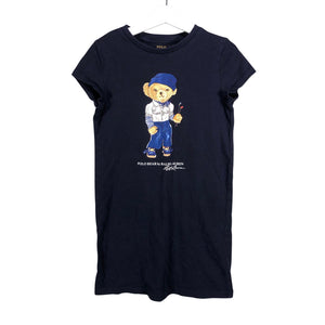 Unisex Polo Ralph Lauren - Tricot dress, size 116 - 122 - Blue (1)