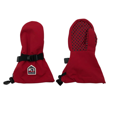 Unisex Hestra - Winter gloves, size 8 - 12 vuotta - Red ()