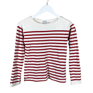 Unisex Polo Ralph Lauren - Tricot shirt, size 158 - 164 - White (1)