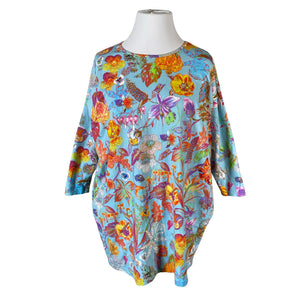 Unisex Vimma - Tricot tunic, size 42 - Light blue (1)