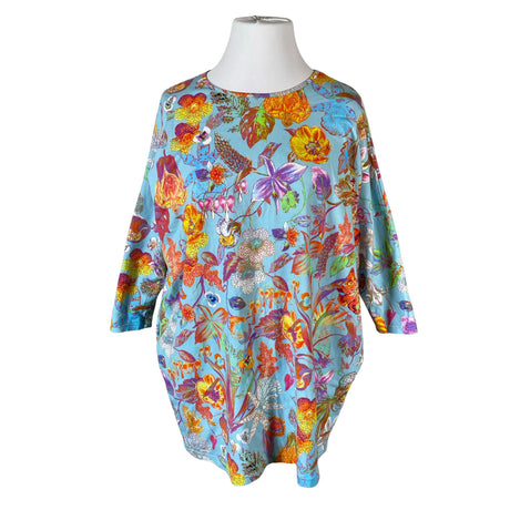 Unisex Vimma - Tricot tunic, size 42 - Light blue ()