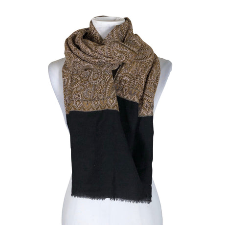 Unisex Woolmark - Scarf, size Maxi - Brown ()