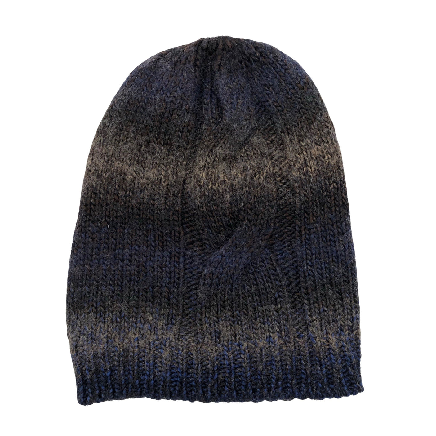 Unisex Handmade - Winter beanie, size 54 - 56 cm - Brown (1)