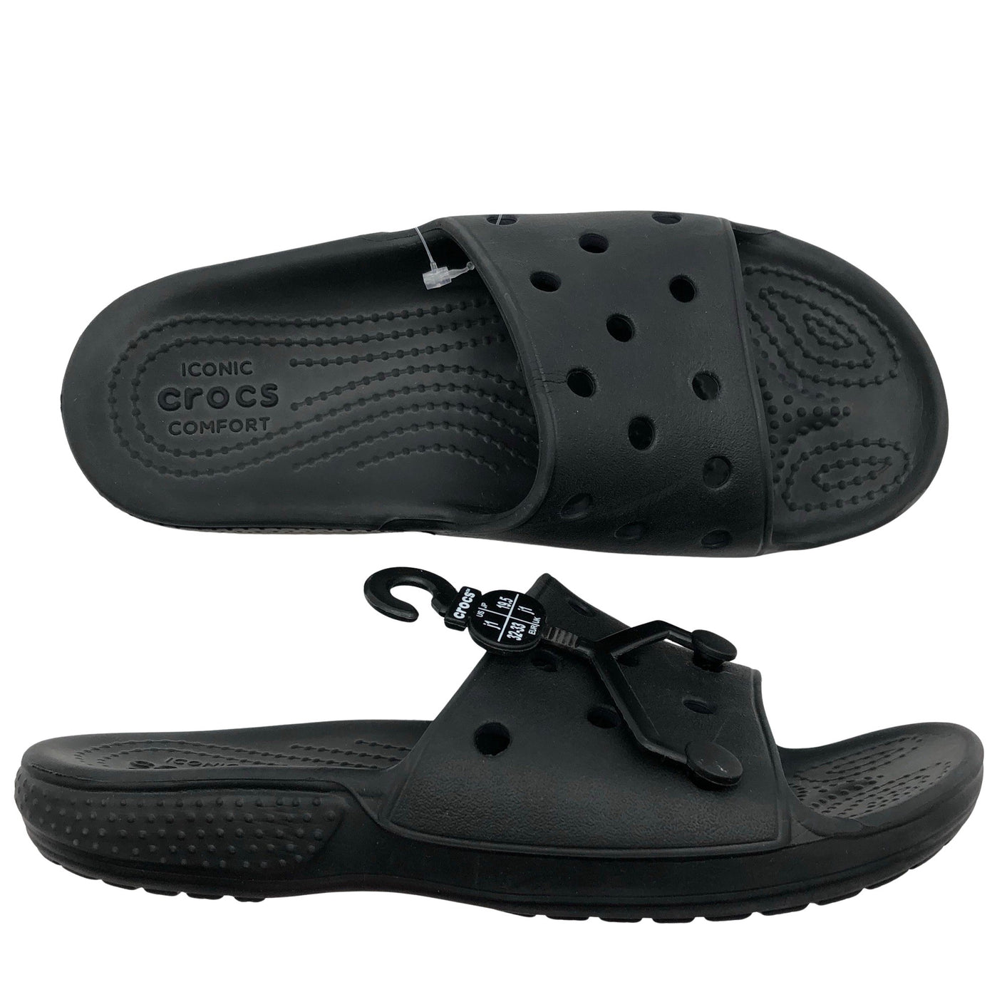 Unisex Crocs - Sandals, size 34 - Black (1)