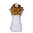 Unisex Esprit - Circle scarf, size Midi - Yellow ()