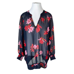 Unisex Zizzi - Blouse, size 52 - Blue (1)