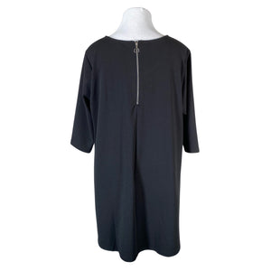Unisex Zizzi - Tricot dress, size 56 - Black (2)