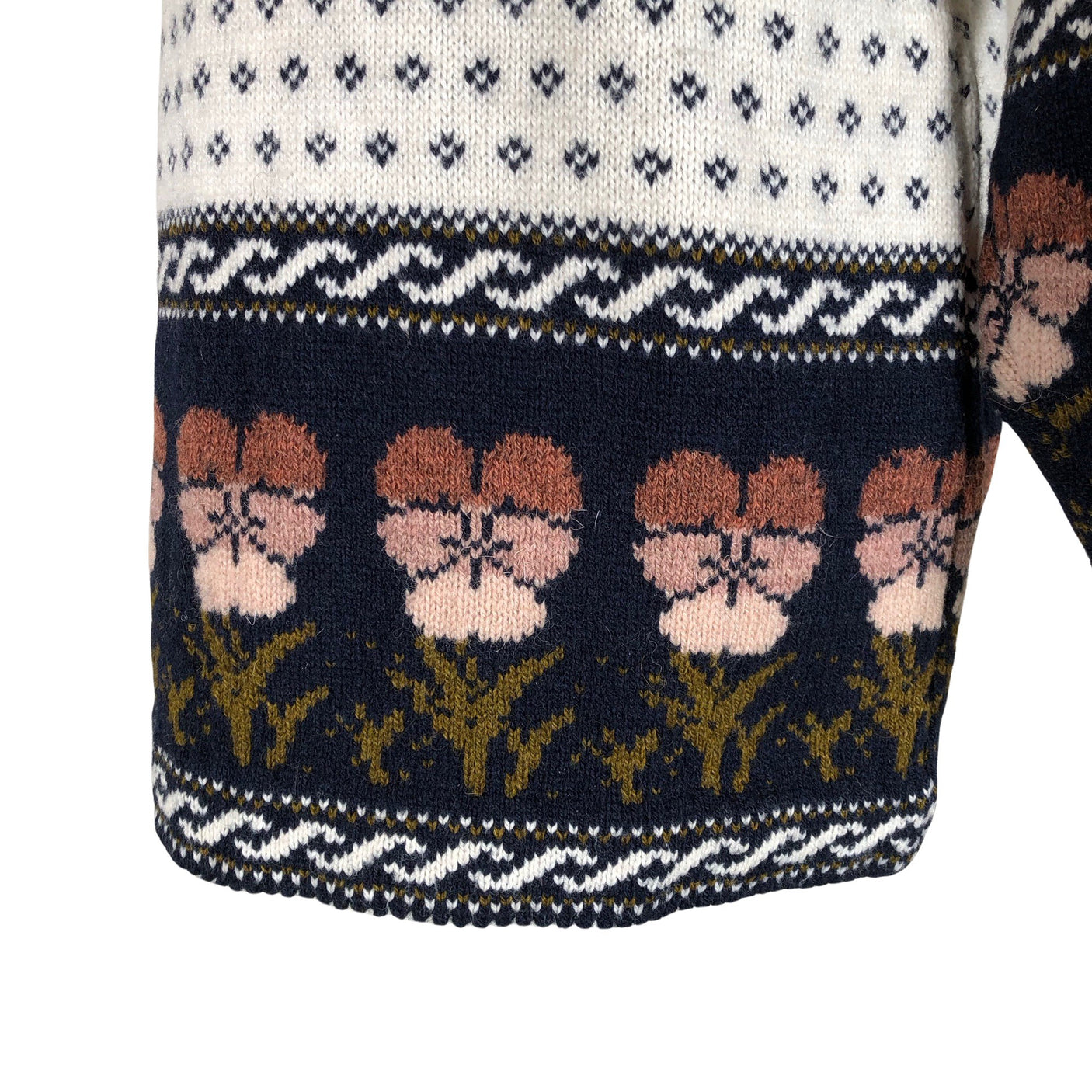 Unisex Handmade - Sweater, size 40 - White (3)