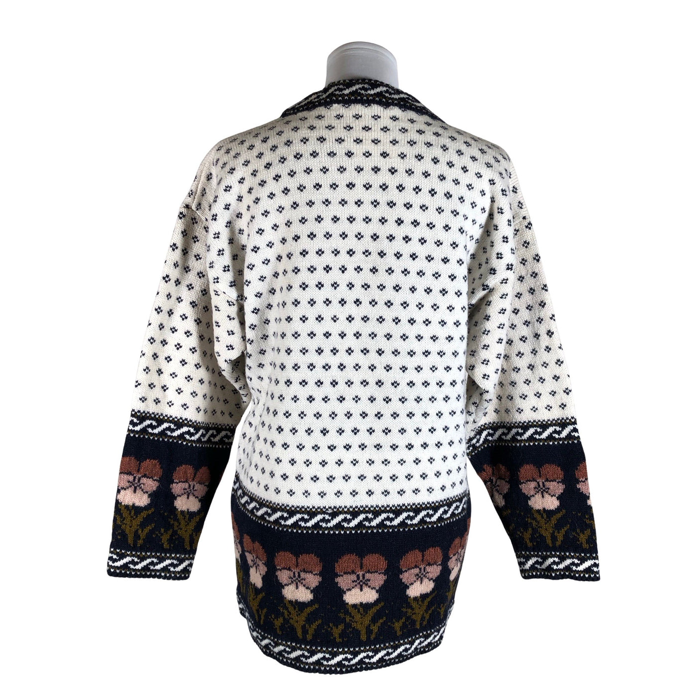 Unisex Handmade - Sweater, size 40 - White (2)