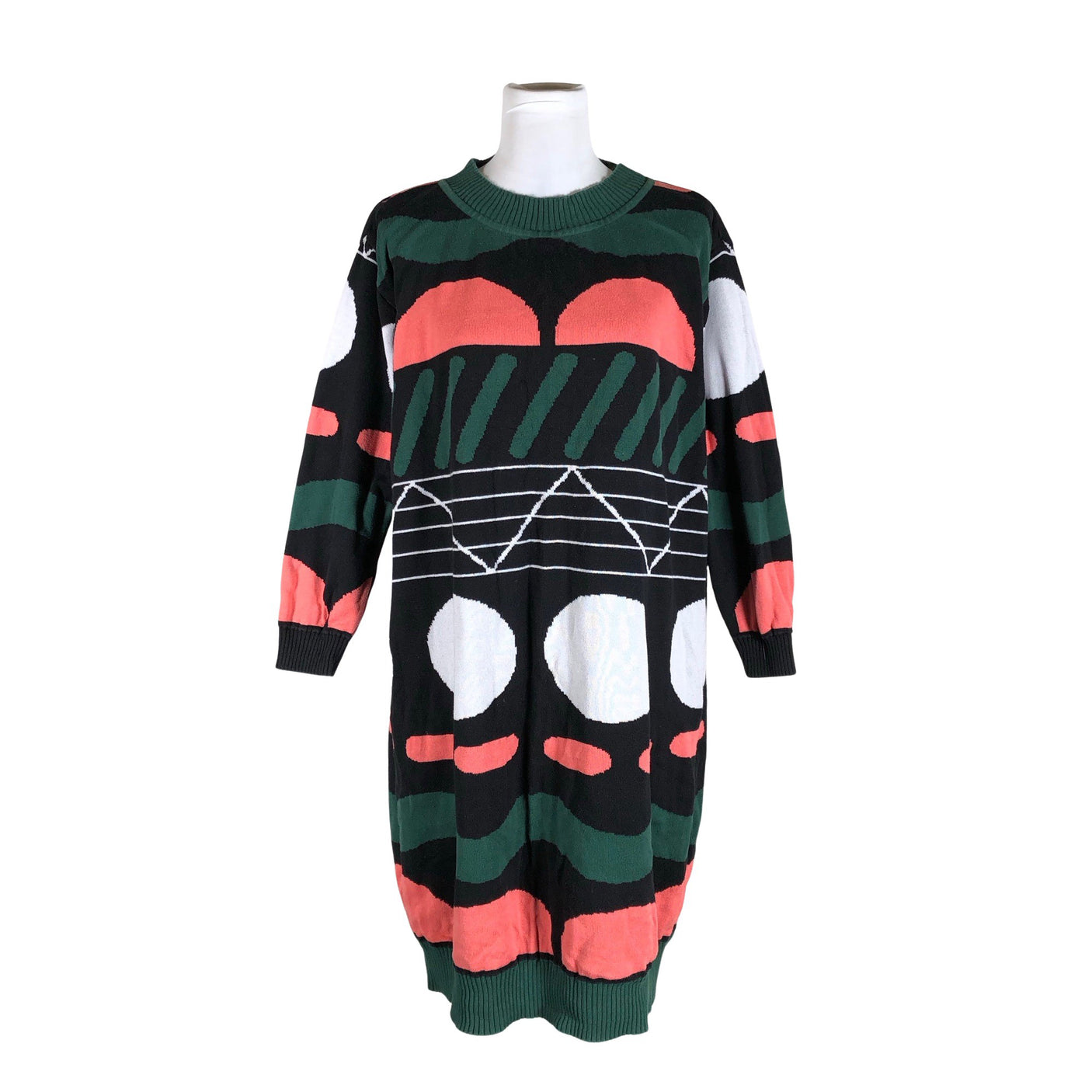 Unisex Papu - Knit dress, size 38 - Green (1)