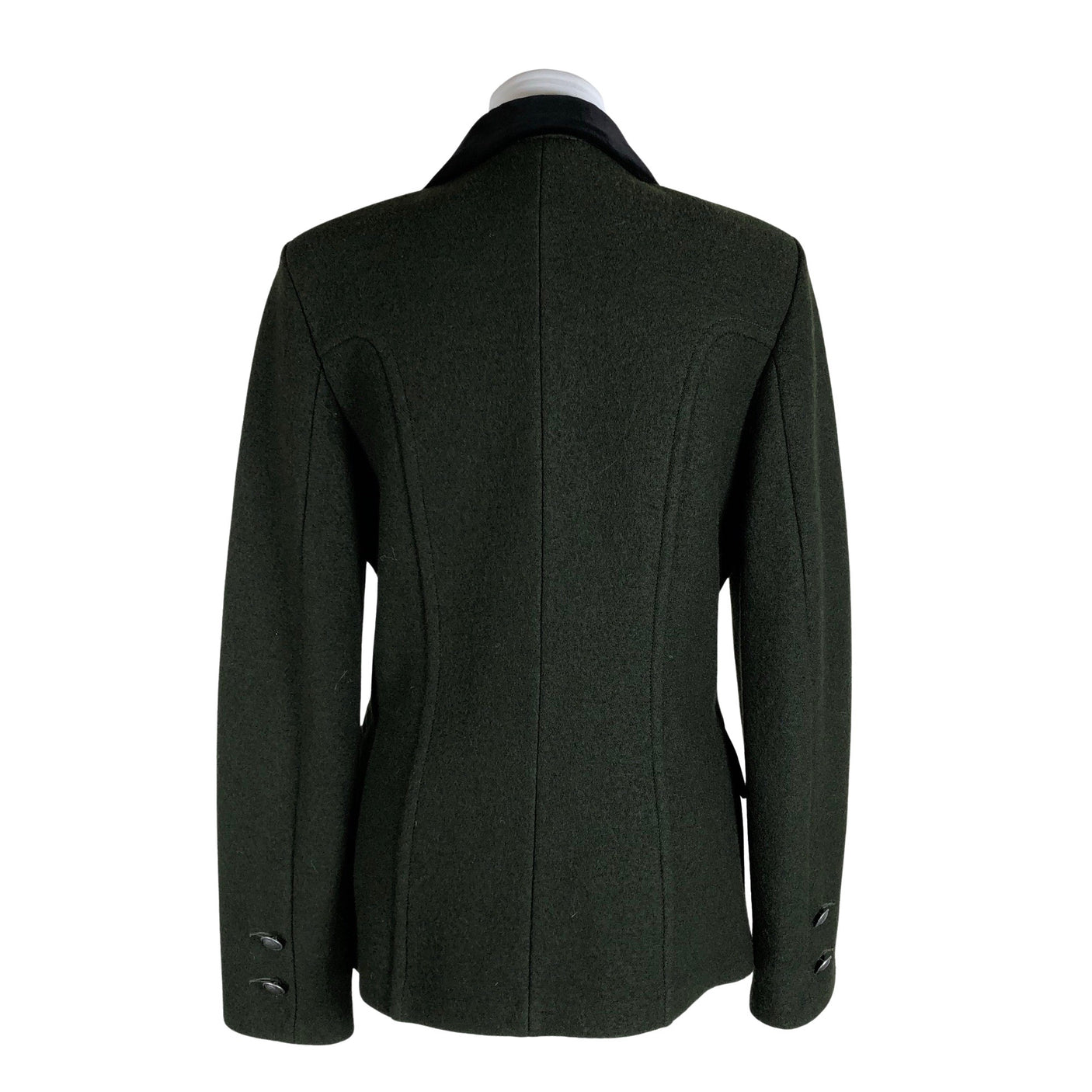 Unisex Geiger - Wool coat, size 38 - Green (2)