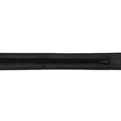 Unisex Basic Nature - Leather belt, size No size - Black (2)