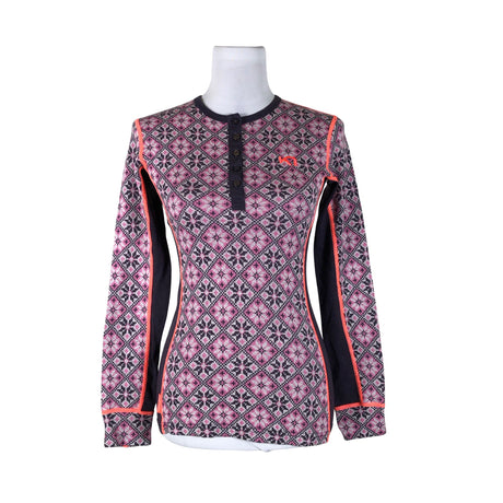 Unisex Kari Traa - Thermal shirt, size 38 - Light pink ()