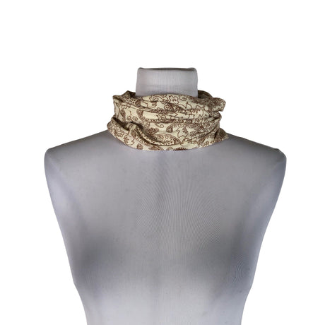 Unisex Buff - Circle scarf, size Mini - Beige ()
