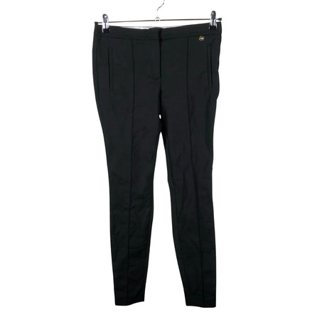 Unisex Massimo Dutti - Straight leg trousers, size 40 - Black ()