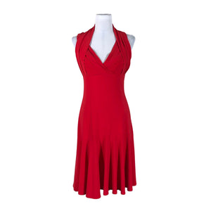 Unisex Joseph Ribkoff - Tricot dress, size 36 - Red (1)