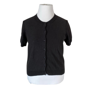 Unisex Part two - Cardigan, size 42 - Black (1)