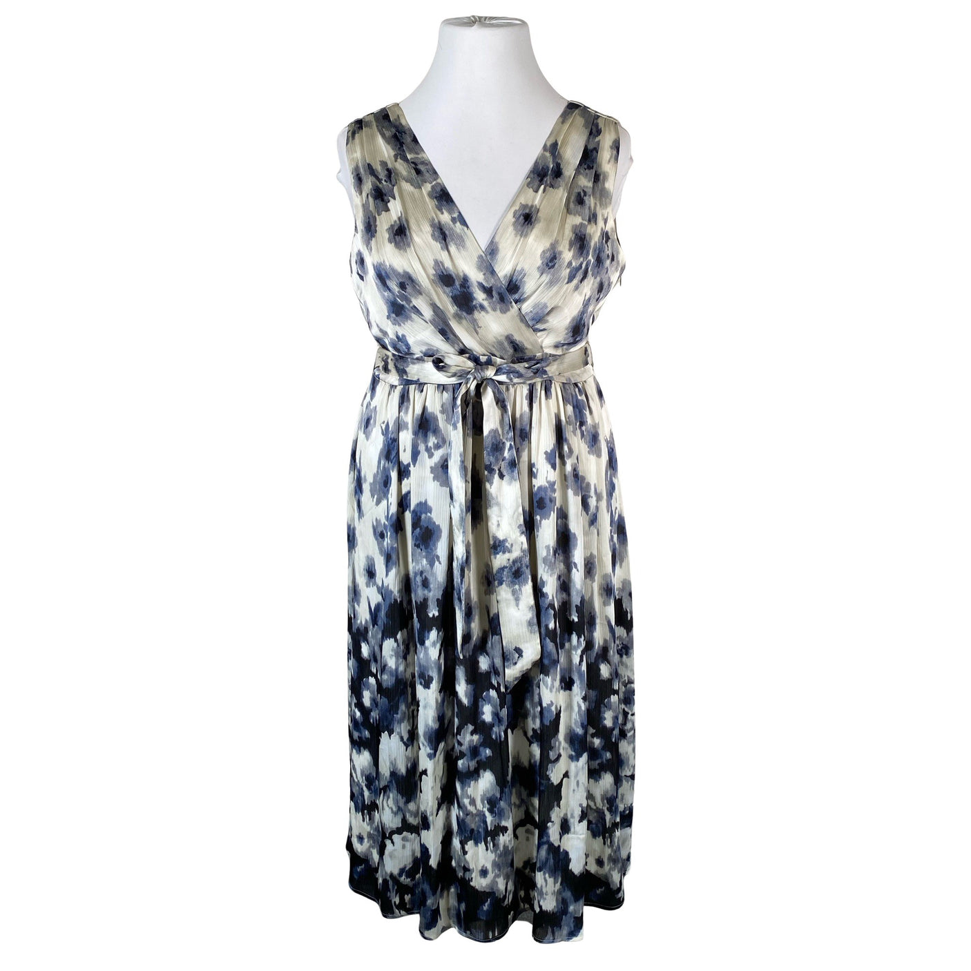 Unisex Esprit - Schiffon dress, size 42 - Blue (1)