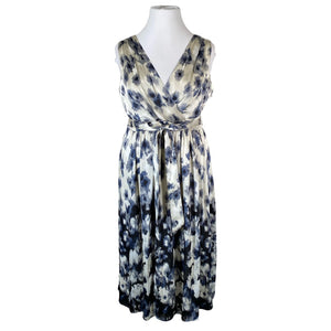 Unisex Esprit - Schiffon dress, size 42 - Blue (1)