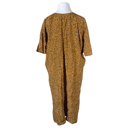 Unisex Voglia - Schiffon dress, size 42 - Brown (2)