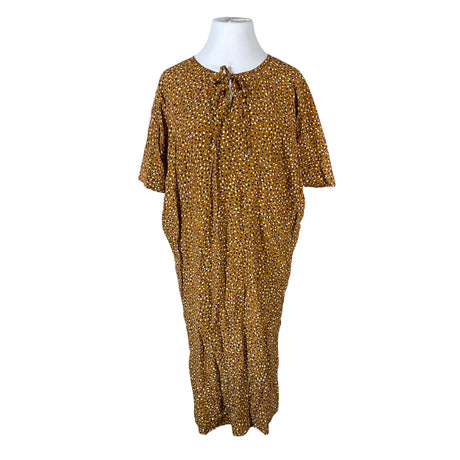 Unisex Voglia - Schiffon dress, size 42 - Brown ()