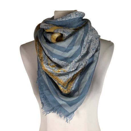 Unisex Guess - Scarf, size Maxi - Light blue ()