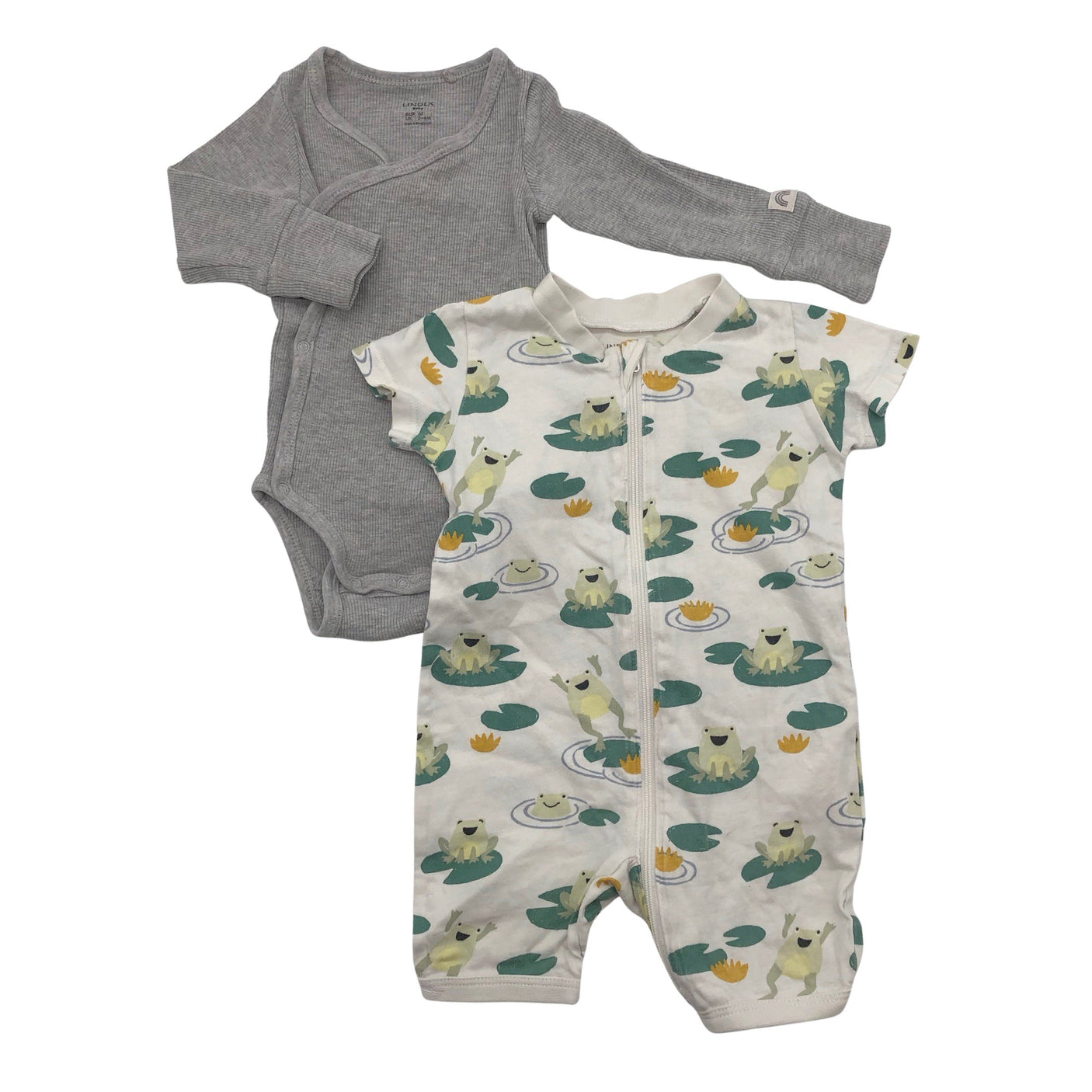 Unisex Lindex - Body, size 56 - 62 - Gray (1)