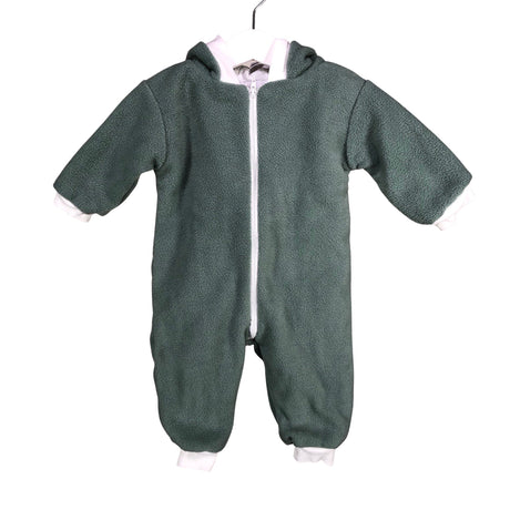 Unisex Handmade - Fleece overall, size 56 - 62 - Green ()