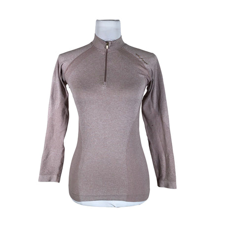 Unisex Endurance - Sports shirt, long sleeve, size 32 - Beige ()