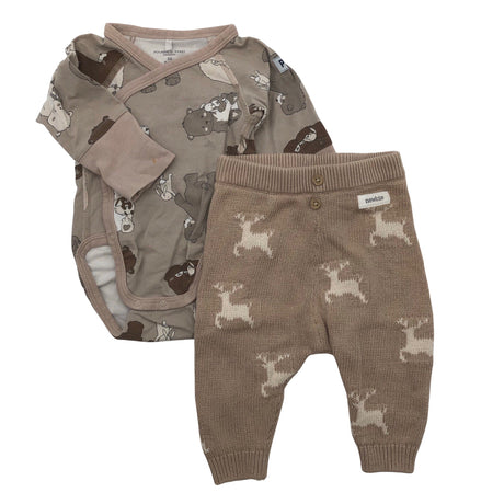 Unisex Polarn O. Pyret - Body, size 56 - 62 - Beige ()
