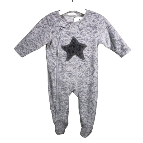 Unisex Next - Fleece overall, size 56 - 62 - Gray ()