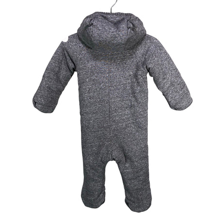 Unisex Newbie - Fleece overall, size 56 - 62 - Gray (2)