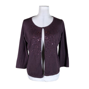 Unisex Feraud - Cardigan, size 40 - Violet (1)