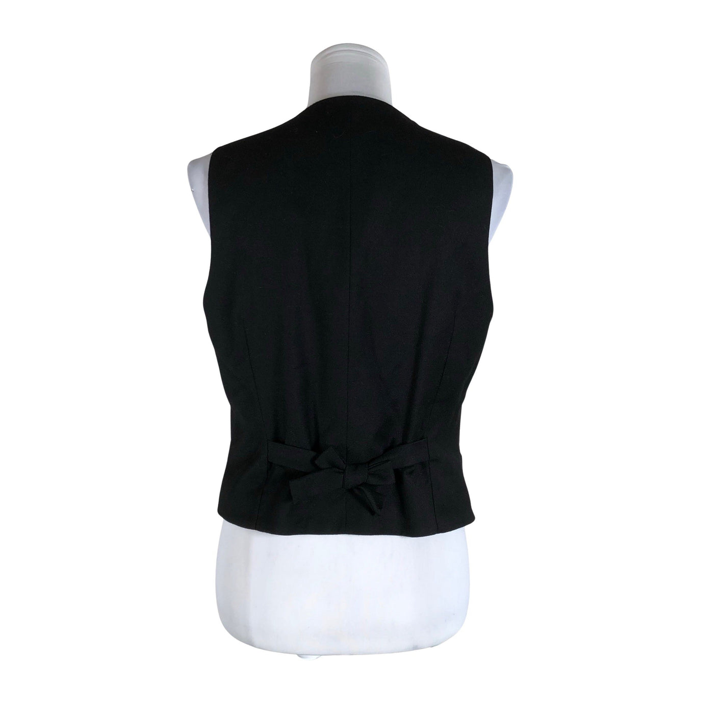 Unisex Massimo Dutti - Vest, size 40 - Black (2)