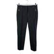 Unisex Per Una by Marks & Spencer - Straight leg trousers, size 38 - Black ()