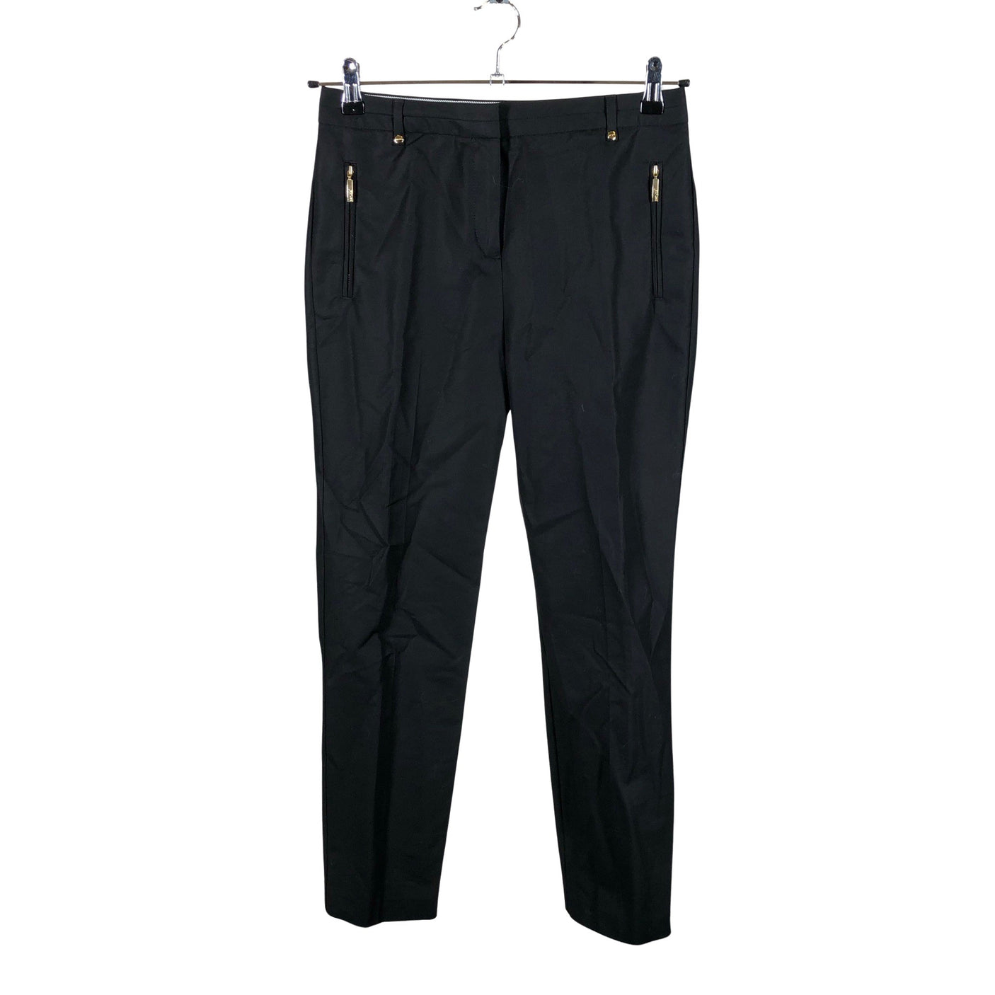 Unisex Per Una by Marks & Spencer - Straight leg trousers, size 38 - Black (1)