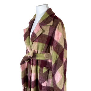 Unisex Uhana Design - Wool coat, size 42 - Wine red (3)