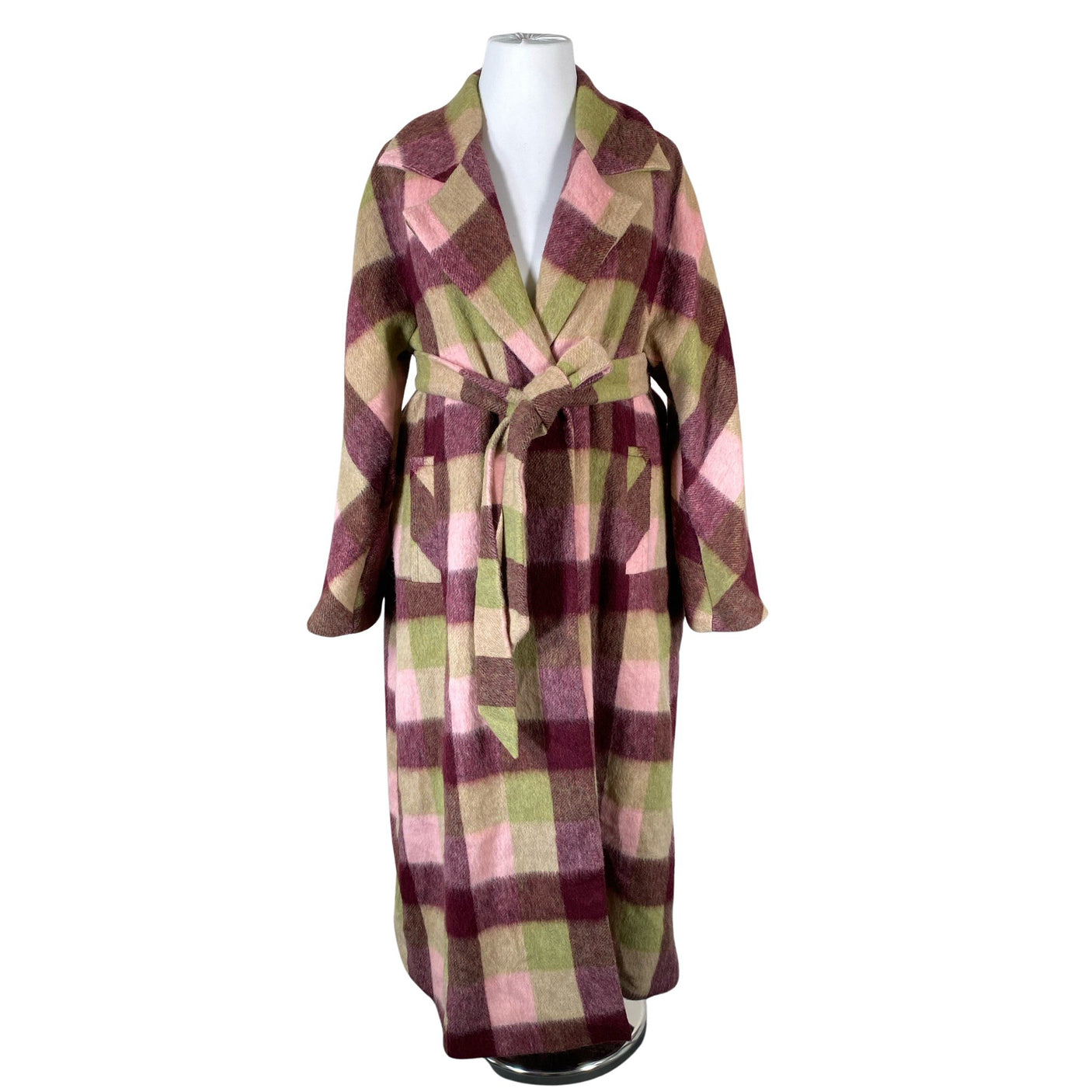 Unisex Uhana Design - Wool coat, size 42 - Wine red (1)