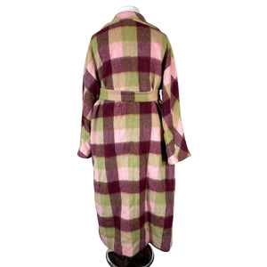 Unisex Uhana Design - Wool coat, size 42 - Wine red (2)