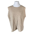 Unisex Papu - Knit vest, size 42 - Beige ()