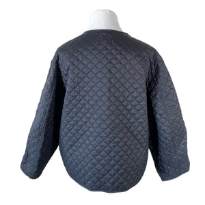 Unisex Lindex - Quilted jacket, size 48 - Black (2)