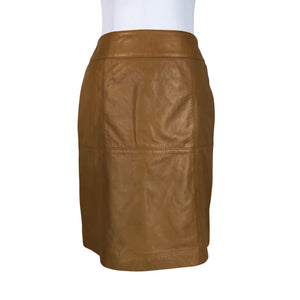 Unisex Andiata - Leather skirt, size 34 - Brown (1)